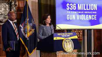 Hochul earmarks $36 million for local police agencies to continue to combat gun violence in NY