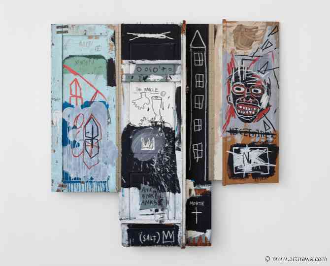 Basquiat Triptych to Sell at Sotheby’s London for Half Its Price from Two Years Ago