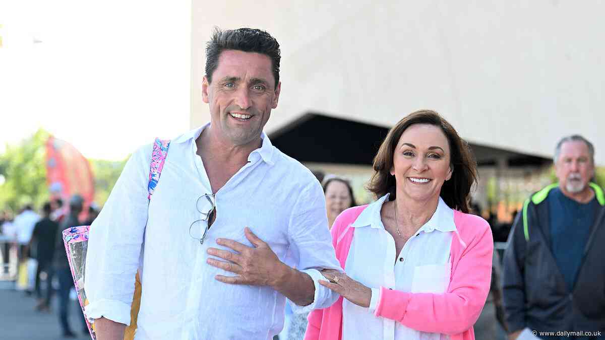Strictly's Shirley Ballas, 63, cosies up to her toyboy fiancé Danny Taylor, 50, as they head out in Lisbon during their Mediterranean cruise