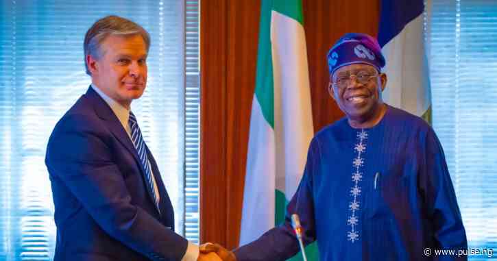 Your visit is a recognition of what stage we are, Tinubu tells FBI director
