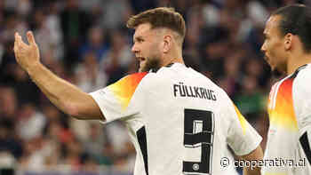 [VIDEO] Füllkrug desató la goleada para Alemania con furibundo remate