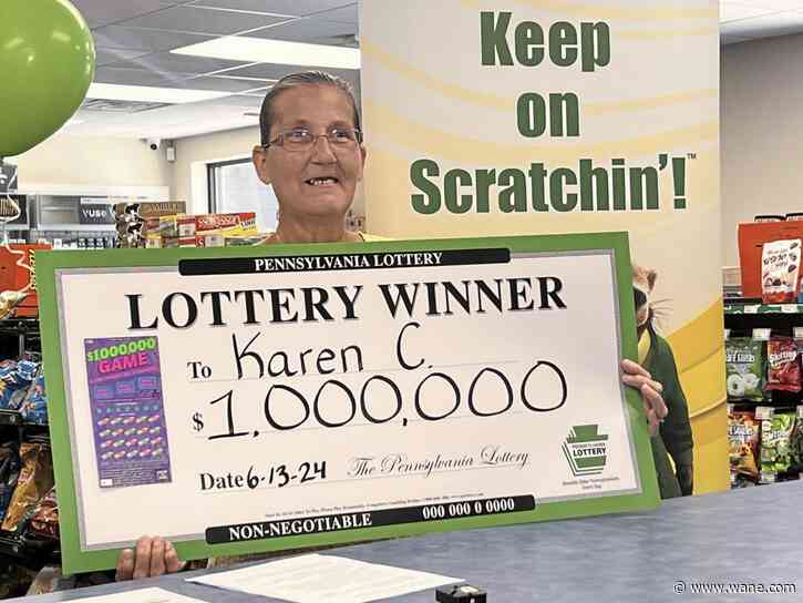 Her dying husband worried she'd have money troubles. Then she won the lottery