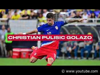 Christian Pulisic Stuns Brazil With Free Kick Golazo