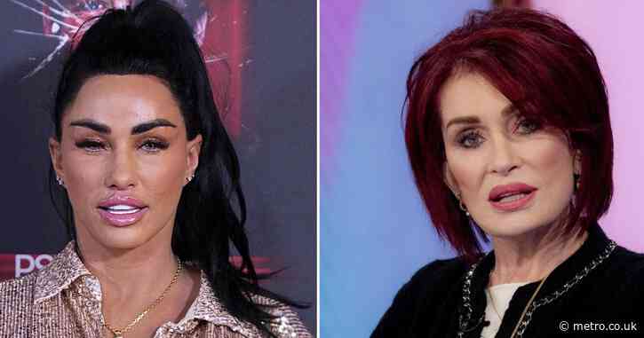 Sharon Osbourne comes swinging for Katie Price and brands her ‘rough’