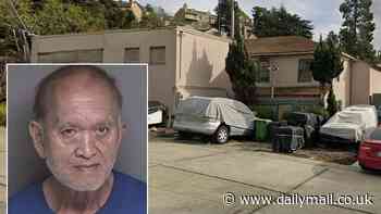 PICTURED: Oakland grandfather, 77, who is being probed for murder after 'shooting dead burglar who broke into family's home'