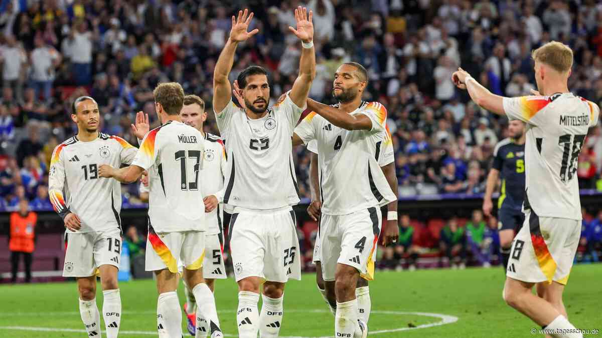DFB-Team gewinnt EM-Auftakt gegen Schottland