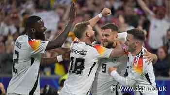 Euro 2024 Daily: Hosts Germany open with record win vs. Scotland
