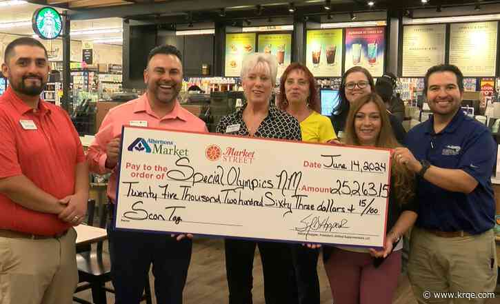 Los Lunas Albertsons location raises thousands for Special Olympics New Mexico