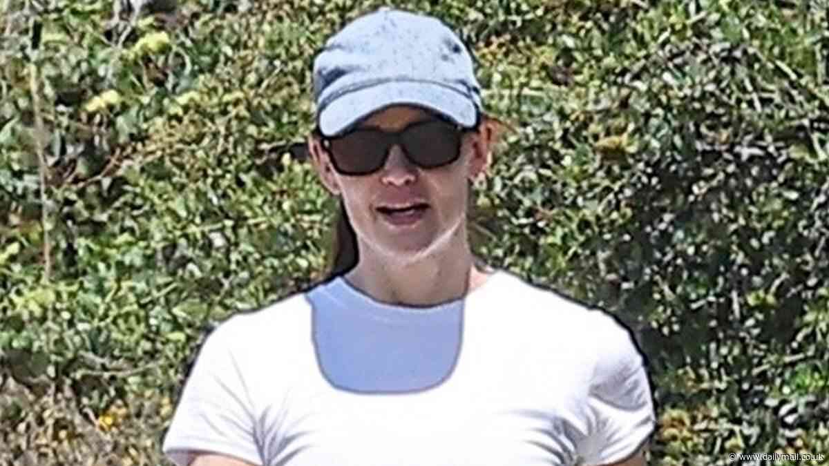 Jennifer Garner goes out for air: Ben Affleck's ex-wife hikes with a female friend after she was pictured at his rental home along with Jennifer Lopez amid 'imminent' divorce