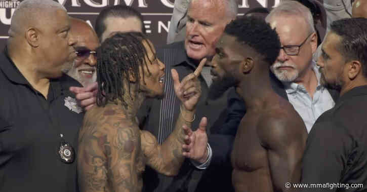 Tank vs. Martin weigh-in results: Gervonta Davis and Frank Martin on weight, share final intense faceoff