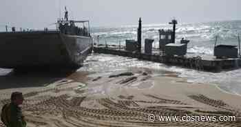 Gaza aid pier temporarily dismantled due to rough seas