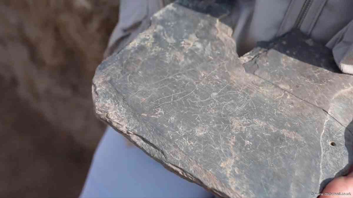 Evidence of a 'lost' civilization discovered in Spain with an alphabetic tablet that is 400 years older than the Rosetta Stone
