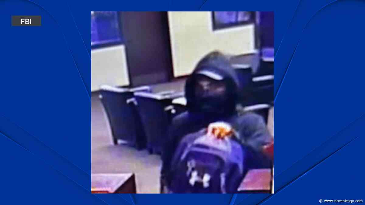 Robber wanted for striking 2 suburban banks twice: authorities