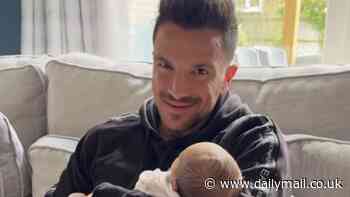 Peter Andre is 'grateful' for having time to 'bond' with newborn Arabella after work prevented him from spending time with his older children