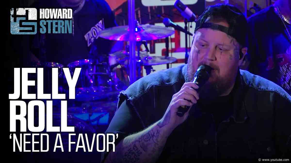 Jelly Roll “Need a Favor” Live on the Stern Show