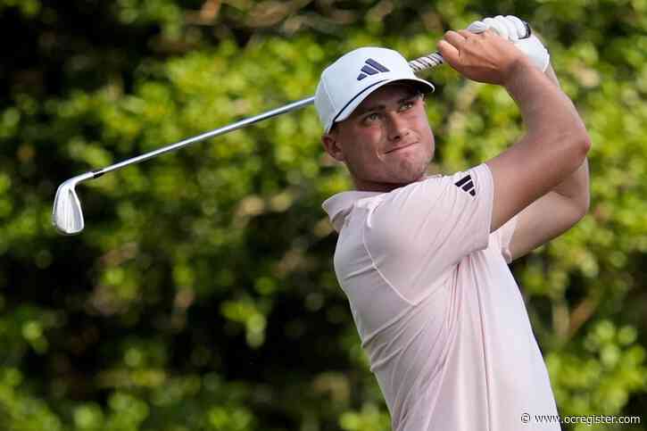 U.S. Open: Ludvig Aberg seizes lead; Patrick Cantlay, 2 others are 1 stroke behind