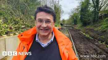 Heritage railway line reopens after landslip closure