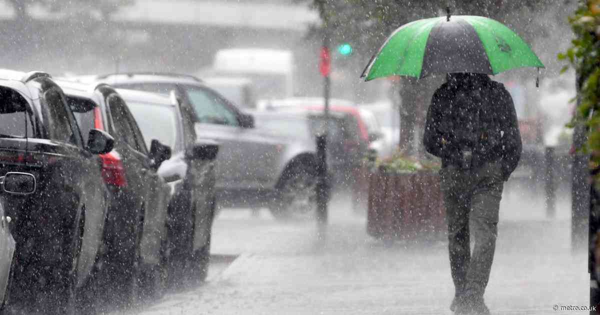 Miserable summer continues with thunderstorms and rain to batter UK this weekend