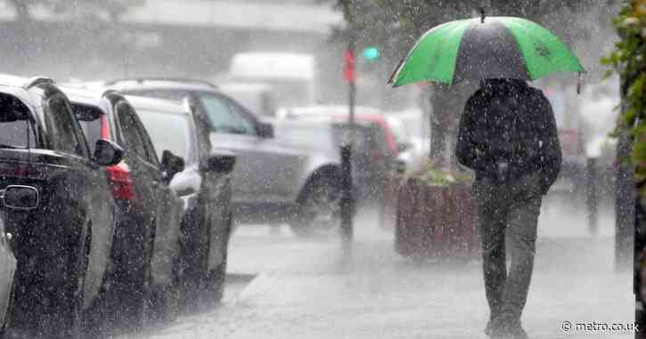 Miserable summer continues with thunderstorms and rain to batter UK this weekend