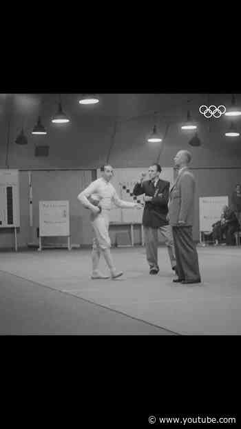 Italian fencer Edoardo Mangiarotti won 13 Olympic medals during his career from 1936 to 1960