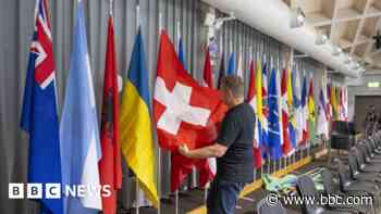 Ukraine seeks show of support at giant Swiss summit