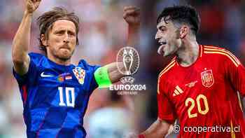 Croacia y España animan un choque con tintes de clásico en la Eurocopa 2024