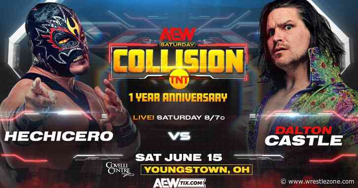 Dalton Castle vs. Hechicero Announced For 6/15 AEW Collision