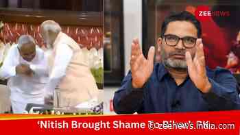 ‘Nitish Brought Shame To Bihar’: Prashant Kishor Lambasts CM For `Feet Touching` Gesture