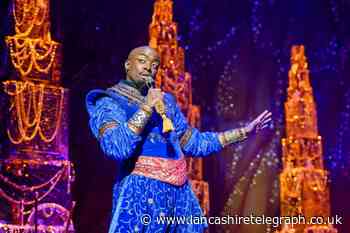 Genie bringing the magic to Disney's Aladdin the Musical