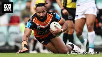 Live: Tigers and Titans locked in tight battle as both clubs fight to not finish round 15 at the bottom of the NRL ladder