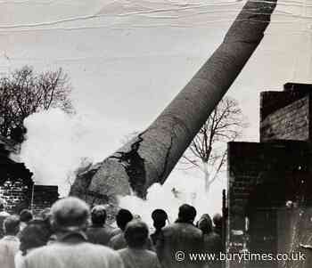 Bury factory chimney was toppled by expert 'Blaster' Bates