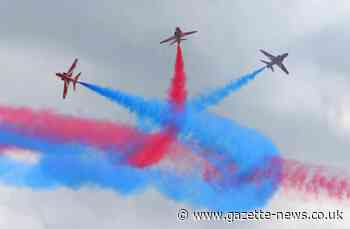 Here's when Red Arrows fly over Colchester for King's birthday