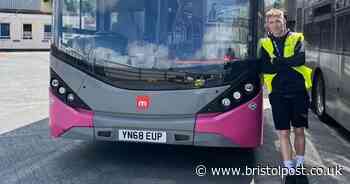 Owen, 18, might be Bristol's youngest bus driver