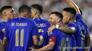 Messi and Martinez score twice in Argentina win