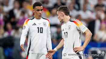 Liefst zes internationals van Duitsland krijgen een 1, de hoogst mogelijke beoordeling, na vernedering van Schotland