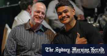 When Madge met Trell: Mitchell and Maguire break bread at Souths do
