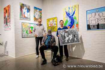 Mechels-Congolese kunstenaar Rifi Kythouka stelt schilderijen tentoon bij It.elier: “Aanloop naar tweede expo op Ottertrotter”