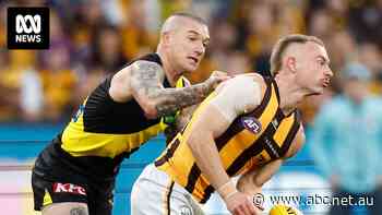 Live: Hawks spoiling Dustin Martin's 300th game party with blistering third quarter run