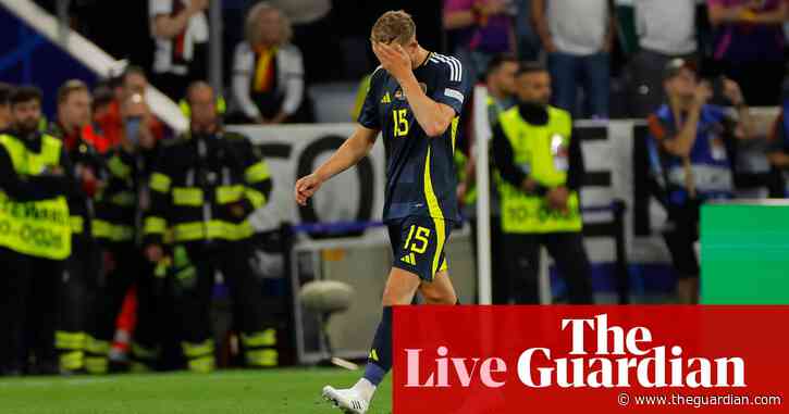 Euro 2024: trio of games await on day two as Scotland react to thrashing – live