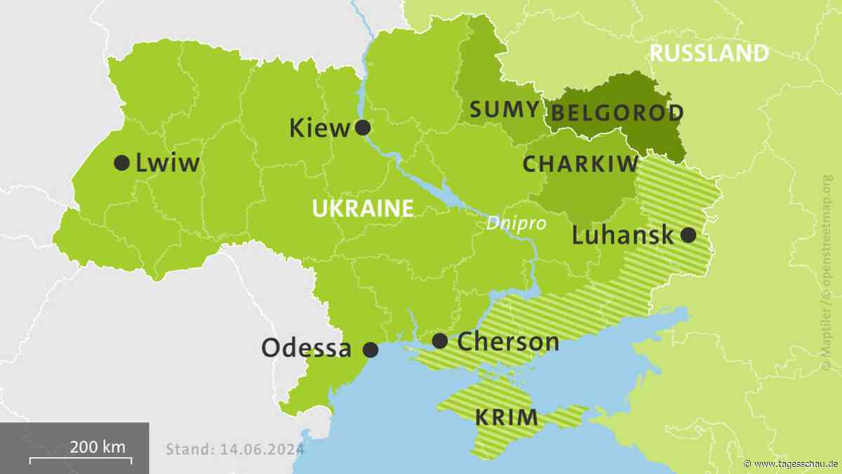Ukraine-Liveblog: ++ Russland meldet Tote in Region Belgorod ++