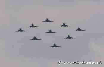 Chilterns flypast for Kings Birthday on Saturday, June 15