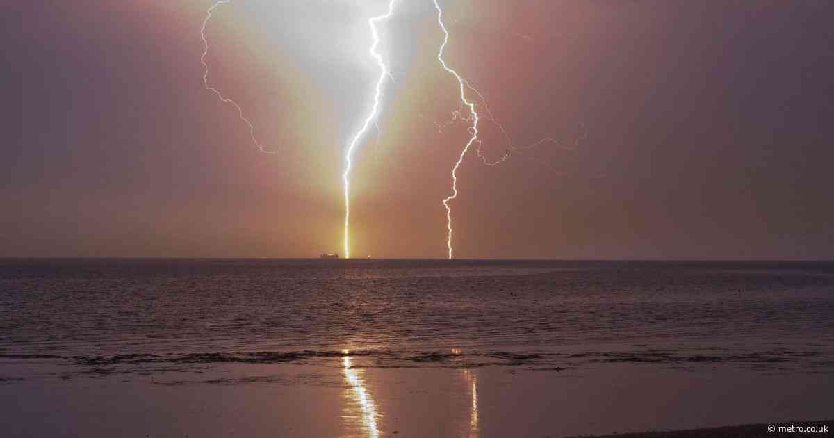 It’s truly a British summer as Met Office issues yellow thunderstorm warning
