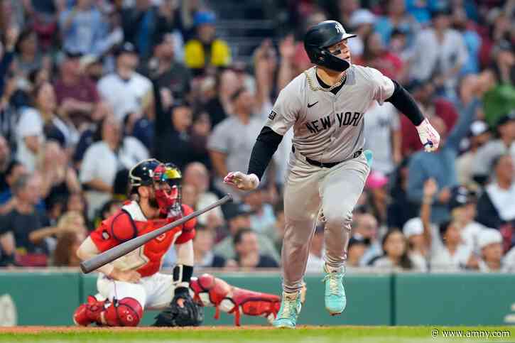 Alex Verdugo slugs 2-run HR, drives in 4 runs in return to Fenway, Yankees beat Red Sox 8-1