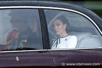 Princess Kate made her public return at King Charles’ birthday parade