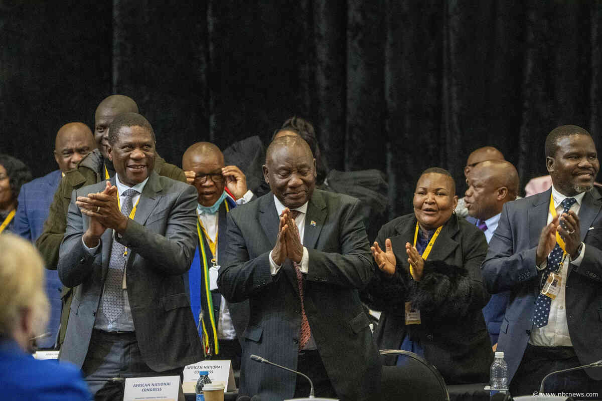 South Africa’s President Ramaphosa reelected after dramatic late coalition deal