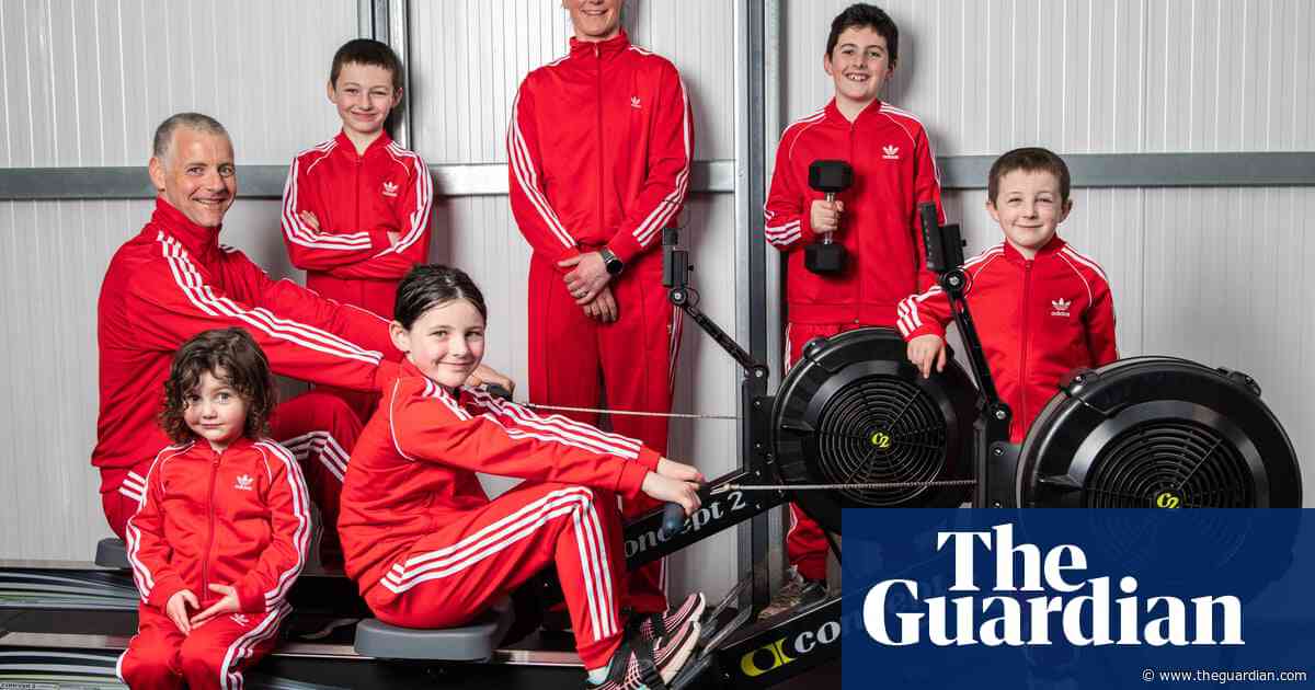 Five kids in a home gym, mother and daughter cricketers and a karate trio – meet the families who workout together