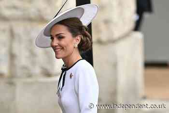 Kate Middleton all smiles as she returns to duties after six months for Trooping the Colour