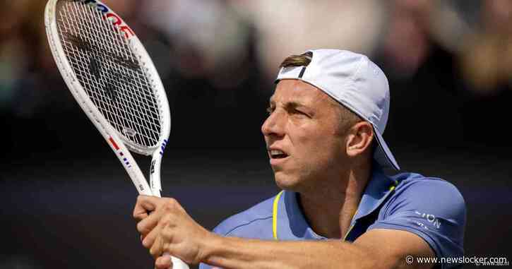 Bijltjesdag in Rosmalen: titelhouder Tallon Griekspoor krijgt ‘tennisles’, ook Gijs Brouwer uitgeschakeld