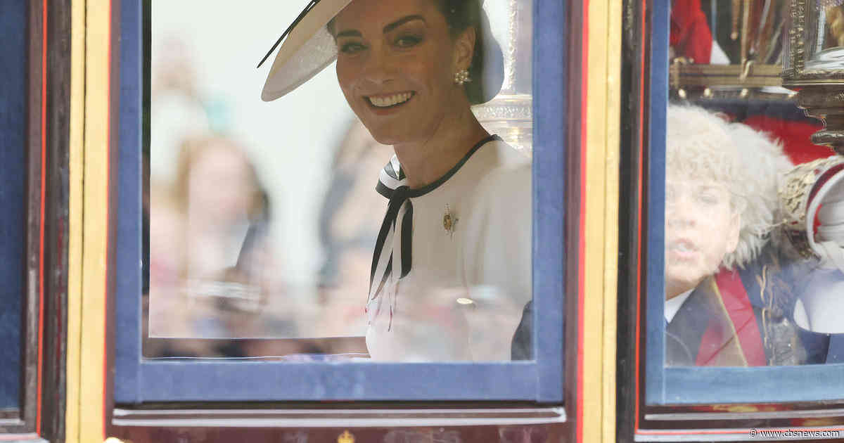 Princess Kate makes first public appearance since cancer diagnosis