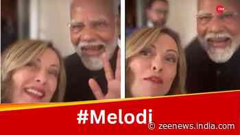 PM Modi, Italian PM Meloni`s `Team Melodi` Video Goes Viral - WATCH